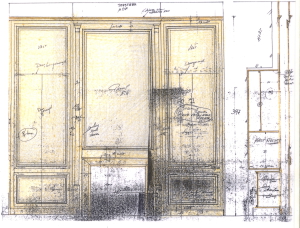 Sketch Paneling Lefèvre Interiors